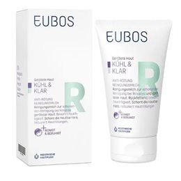 Eubos Γαλάκτωμα Καθαρισμού Cool & Calm Redness Relieving Για Ευαίσθητες Επιδερμίδες, 150ml EUBOS Καθαρισμός