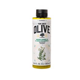 Korres Pure Olive - Αφρόλουτρο Gel Με Άρωμα Ελιά & Χαμομήλι, 250ml KORRES Αφρόλουτρα