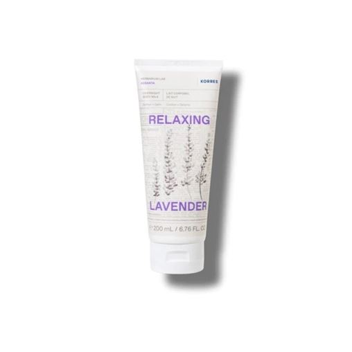 Korres Relaxing Lavender Overnight Body Milk Γαλάκτωμα Σώματος Λεβάντα 200 ml