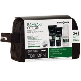 MACROVITA ΑΝΔΡΙΚΟ ΣΕΤ FACE CREAM 50ML & SHOWER GEL  250ML & DEODORANT ROLL- ON50ML & ΝΕΣΕΣΕΠ MACROVITA Αποσμητικά