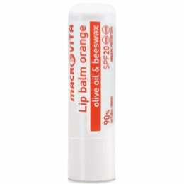 Macrovita Lip Balm Orange - Βάλσαμο Χειλιών Με Πορτοκάλι SPF20 4.8gr. MACROVITA Σκασμένα Χείλη