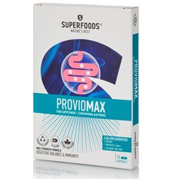 Superfoods Proviomax Συμπλήρωμα Διατροφής Προβιοτικών, 15caps SUPERFOODS Δυσκοιλιότητα