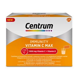 Centrum Immunity Vitamin C Max 1000mg 14 φακελίσκοι CENTRUM Ανοσοποιητικό