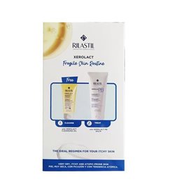 Rilastil Xerolact PB Βάλσαμο Αναπλήρωσης Λιπιδίων 200 ml + Δώρο Xerolact Cleansing Oil 50 ml  Ενυδάτωση