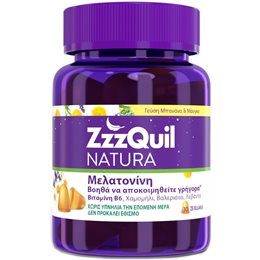 ZzzQuil Natura Συμπλήρωμα για τον Ύπνο με γεύση Μάνγκο & Μπανάνα 30 ζελεδάκια ZZZQUIL Ύπνος-Στρες & Ψυχολογία