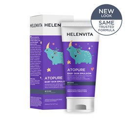  Helenvita Atopure Baby Emulsion Γαλάκτωμα για δέρμα με τάση για ατοπία 200ml HELENVITA Ενυδάτωση Προσώπου-Σώματος