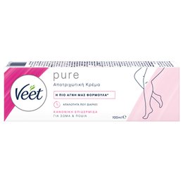 Veet Silky Fresh Κρέμα Αποτρίχωσης Σώματος για Κανονικές Επιδερμίδες 100ml VEET Αποτριχωτικά
