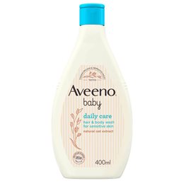 AVEENO Baby Daily Care Gentle Bath & Wash for Sensitive Skin 400ml AVEENO Καθαρισμός