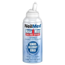 NeilMed NasaMist Saline Spray, Ρινικό Ισοτονικό Σπρέυ 75ml.  Ρινική Αποσυμφόρηση