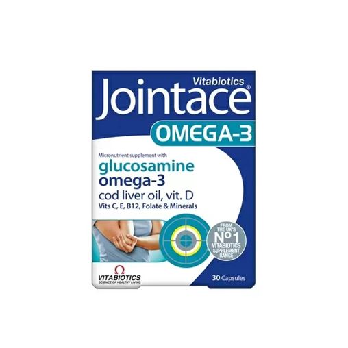 Vitabiotics Jointace Omega 3 & Glucosamine, Συμπλήρωμα Για Τις Αρθρώσεις, 30caps