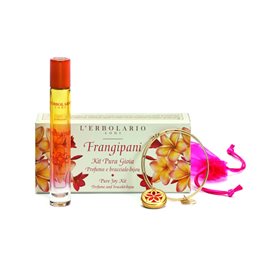  L'Erbolario Promo Pack Frangipani Kit Pura Gioia Άρωμα 15 ml & Βραχιόλι-Κόσμημα L ERBOLARIO Γυναικεία Αρώματα