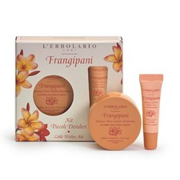 L'Erbolario Frangipani Kit Piccoli Desideri Lip Balm Λάμψης, 10ml & Ενυδατική Κρεμά Χεριών, 40ml L ERBOLARIO Κρέμες Χεριών