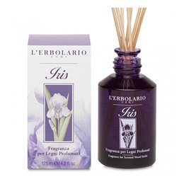 L'erbolario Iris Fragrance For Scented Wood Sticks Αρωματικό Χώρου με Στικ 125ml L ERBOLARIO Αρωματικά Χώρου - Κεριά
