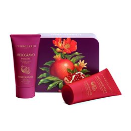 L'Erbolario Melograno Beauty Box Preziosi Istanti Τζελ Αφρόλουτρο 75ml & Κρέμα Σώματος & Χεριών 75ml L ERBOLARIO Σετ