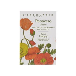 L'Erbolario Papavero Soave Αρωματικό Σακουλάκι για Συρτάρια 1 τμχ L ERBOLARIO Αρωματικά Χώρου - Κεριά