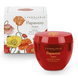 L' Erbolario Papavero Body cream Κρέμα Σώματος 200ml L ERBOLARIO Ενυδάτωση