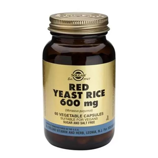 Solgar Red Yeast Rice Συμπλήρωμα διατροφής 60caps.