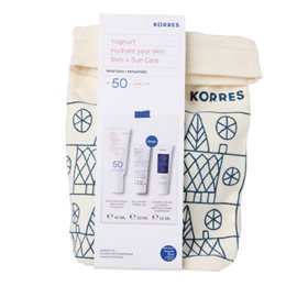 Korres Πακέτο Προσφοράς Yoghurt Hydrate your Skin Sunscreen Face Cream Gel Spf50, 40 ml + 2 Δώρα KORRES Αντηλιακά Προσώπου