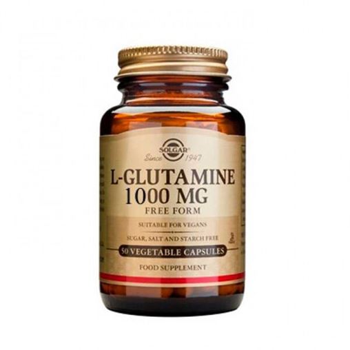 Solgar L Glutamine Συμπλήρωμα διατροφής 1000mg 60tabs.