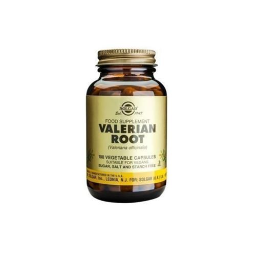 Solgar Valerian Root Συμπλήρωμα Διατροφής με Βαλεριάνα 100 caps