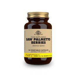 Solgar Saw Palmetto Berries, 100 Φυτικές Κάψουλες SOLGAR Προστασία 'Ηπατος