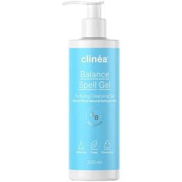 Clinea Balance Spell Gel Purifying Cleansing Gel Καθαριστικό Τζελ Προσώπου 200 ml CLINEA Καθαρισμός