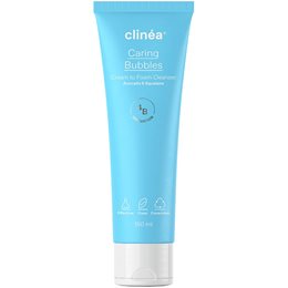 Clinea Caring Bubbles Cream to Foam Cleanser Κρεμώδης Αφρός Καθαρισμού Προσώπου 150 ml CLINEA Καθαρισμός