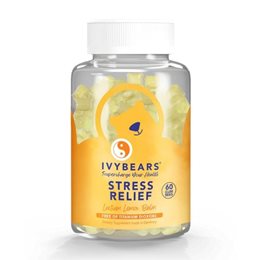 IvyBears Stress Relief Συμπλήρωμα Διατροφής για το Άγχος, 60 Ζελεδάκια Αρκουδάκια  Ύπνος-Στρες & Ψυχολογία