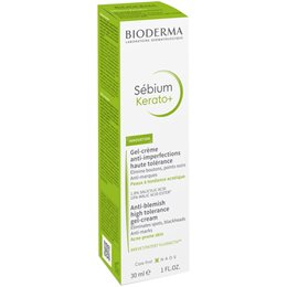 Bioderma Sebium Kerato+ Anti-Blemish Gel Cream - Κρέμα Προσώπου Kατά των Ατελειών & της Ακμής 30ml BIODERMA Λιπαρό Δέρμα / Ακμή