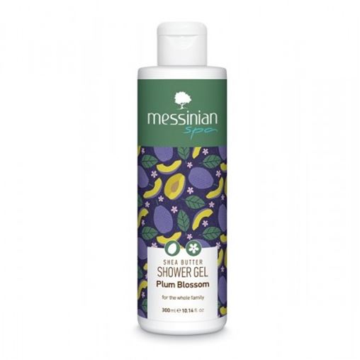Messinian Spa Plum Blossom Αφρόλουτρο με Άρωμα Άνθη Δαμασκηνιάς σε Gel 300ml