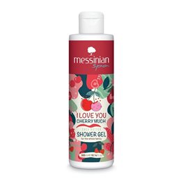 Messinian Spa Shower Gel I Love You Cherry Much Αφρόλουτρο με Άρωμα Κεράσι 300ml MESSINIAN SPA Αφρόλουτρα