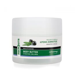 Macrovita Body Butter Relaxing Κρέμα Σώματος με Λάδι Ελιάς & Λεβάντα 200ml. MACROVITA Ενυδάτωση