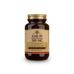 Solgar Vegetarian CoQ-10 200mg 30 φυτικές κάψουλες SOLGAR Ενέργεια Τόνωση