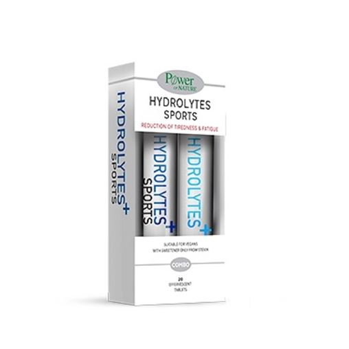 Power Health Hydrolytes Sports 20tabs + 20tabs – Hλεκτρολύτες για Ενέργεια και Μείωση της Κούρασης 