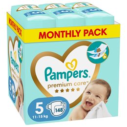 PAMPERS PREMIUM CARE ΜΕΓ 5 1X148 MSB PAMPERS Πάνες