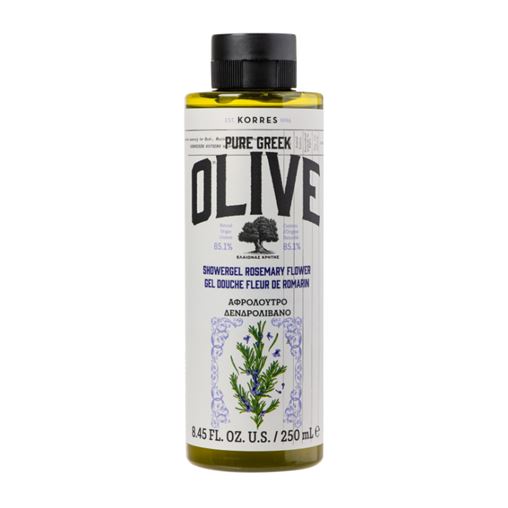 KORRES OLIVE ROSEMARY FLOWER SHOWER GEL 250ML