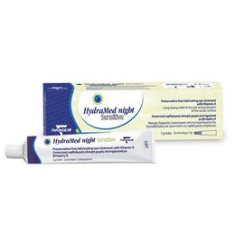 Farmigea Hydramed Night Sensitive Λιπαντική Οφθαλμική Αλοιφή 5g  Κολλύρια