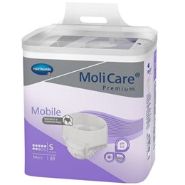 Hartmann MoliCare Premium Mobile Πάνες Βρακάκι Ακράτειας Νύχτας 8 Drops Small 14τμχ HARTMANN Πάνες Ακράτειας