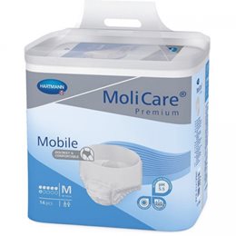Hartmann MoliCare Premiun Mobile Εσώρουχα Ακράτειας Medium Ημέρας 14τμχ HARTMANN Πάνες Ακράτειας