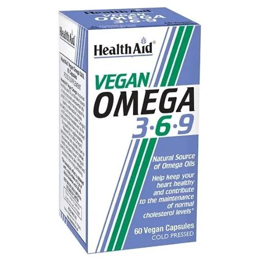 Health Aid Vegan Omega 3-6-9 Συμπλήρωμα Διατροφής 60caps.