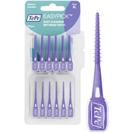 TePe EasyPick Μεσοδόντιες Οδοντογλυφίδες Extra Large Σε Χρώμα Μωβ 36τμχ TEPE Μεσοδόντια Βουρτσάκια