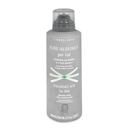 L'Erbolario Hyaluronic Acid Αφρός Ξυρίσματος 200ml L ERBOLARIO Αφροί Ξυρίσματα-Gel