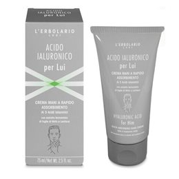 L' Erbolario Hyaluronic Acid Ανδρική Κρέμα Χεριών, 75ml L ERBOLARIO Κρέμες Χεριών