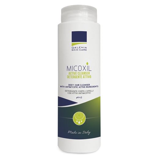 Galenia Micoxil Active Cleanser Αφρίζον Καθαριστικό, Σώμα & Μαλλιά 250ml