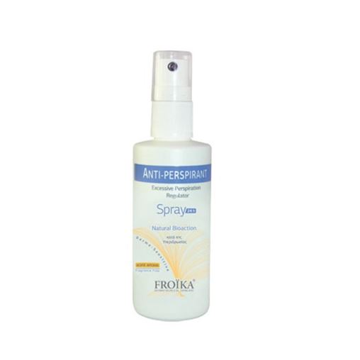 Froika Antiperspirant Spray 60ml Αντιιδρωτικό Σπρέι 24ωρης Προστασίας Χωρίς Άρωμα