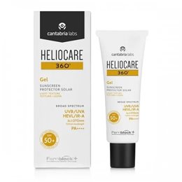 HelioCare 360° SPF50+ Αντηλιακό Προσώπου με Ελαφριά Gel Λεπτόρρευστη Υφή 50ml  Αντηλιακά Προσώπου