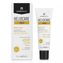 Heliocare 360 Water Gel Sunscreen SPF50 Ενυδατικό Αντηλιακό Προσώπου με Υψηλή Προστασία, 50ml  Αντηλιακά Προσώπου