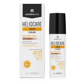 Heliocare 360 Color Gel Oil-Free Αντηλιακό Gel Προσώπου SPF50 με Χρώμα Bronze Intense 50ml  Αντηλιακά Προσώπου