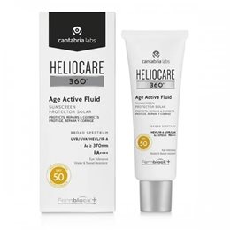 Heliocare 360 Age Active Fluid Αντηλιακή Κρέμα Προσώπου SPF50 50ml  Αντηλιακά Προσώπου