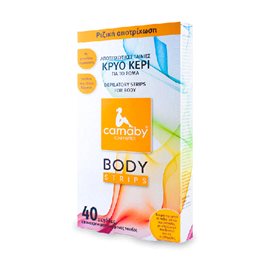 Carnaby Body Strips - Ταινίες Αποτρίχωσης Σώματος  ,40τμχ CARNABY Αποτριχωτικά
